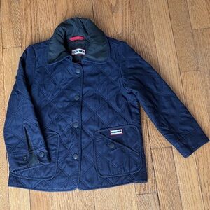 Hunter Dark Blue Quilted Jacket